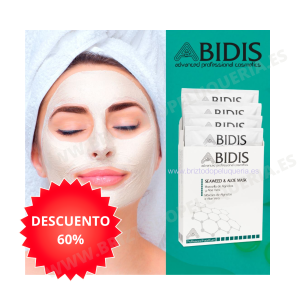 MASCARILLA FACIAL CON ALGINATOS Y ALOE ABIDIS
