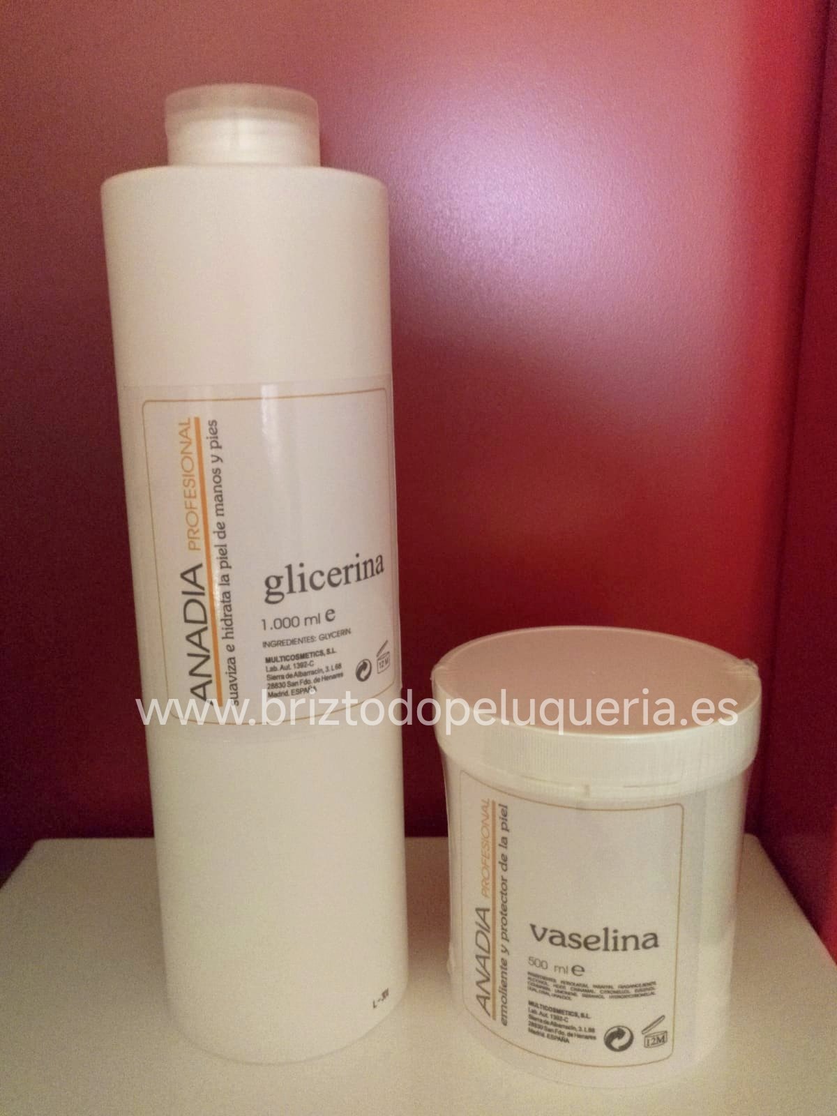 GLICERINA PROFESIONAL ANADIA 1.000ml - Imagen 2