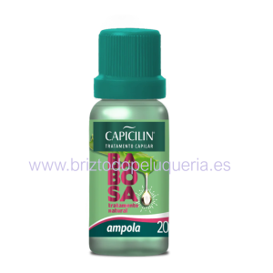 Ampolla de aloe vera Capicilin para cabello con filtro solar 20 ml