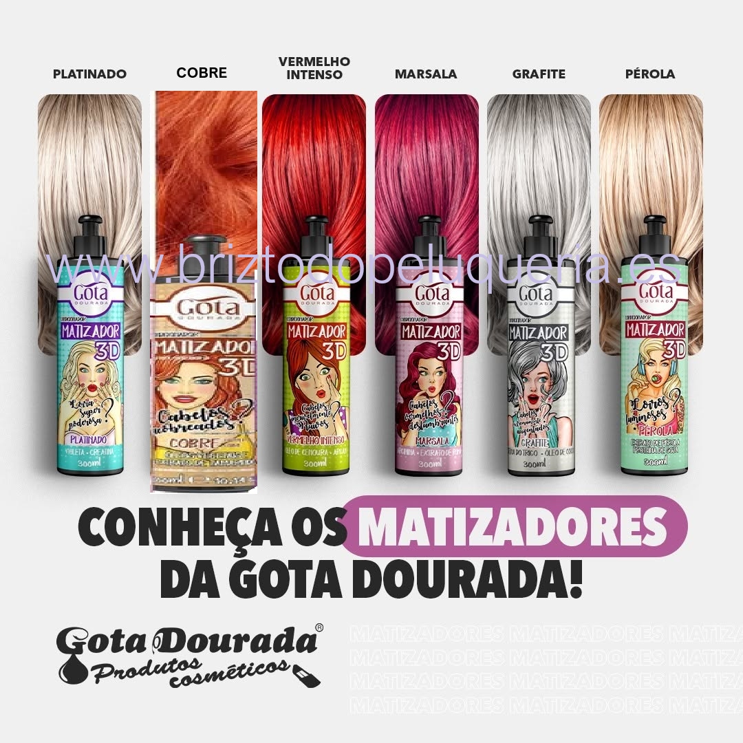 Acondicionador Matizador Gota Dourada