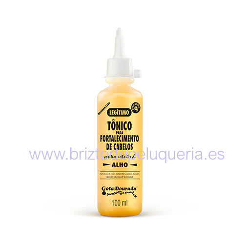 Tonico fortalecedor para cabello Legitimo GOTA DOURADA 100ml
