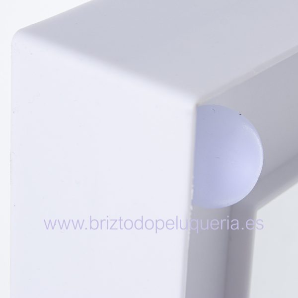 Espejo Acrilico con Iluminacion LED regulable A PILAS Blanco 31x4x31 cm E Camacho - Imagen 6