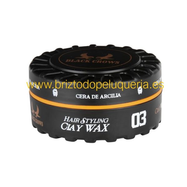 Cera de arcilla para peinado