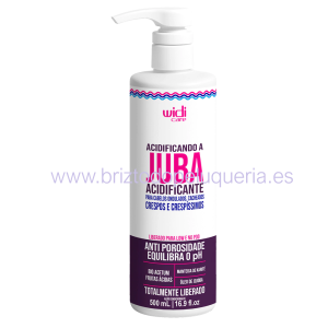 Sella Cuticulas Acidificante JUBA para cabello Poroso o Rizado Widi Care