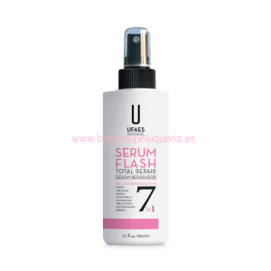 Serum reparador total de cabello 7 en 1 Flash Total Repair Ufaes 150 ml