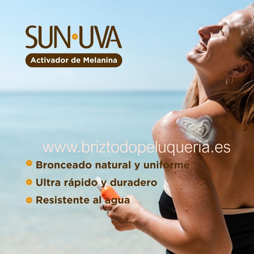 ACTIVADOR DE MELANINA CON DESTELLOS DORADOS Bronceador ultra rapido y acelerador del bronceado para sol o lámpara SUN UVA BRILLI GLOW DIET ESTHETIC - Imagen 4