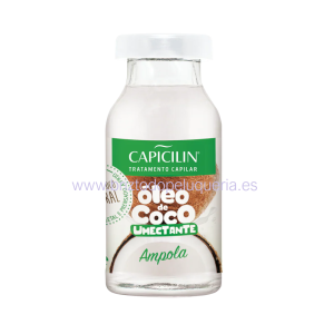Ampolla Hidratante de aceite de coco para cabello CAPICILIN de 18 ml
