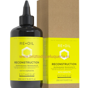 ACEITE RECONSTRUCTOR CON QUERATINA PARA EL CABELLO