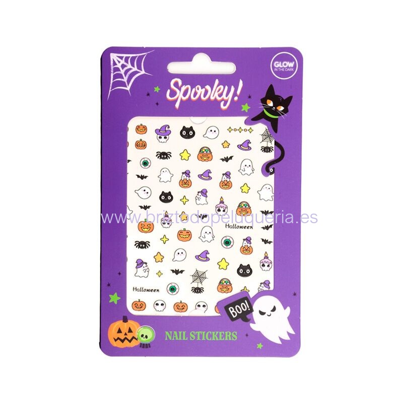 Pegatinas autoadhesivas decoracion uñas Spooky Halloween Puckator - Imagen 3