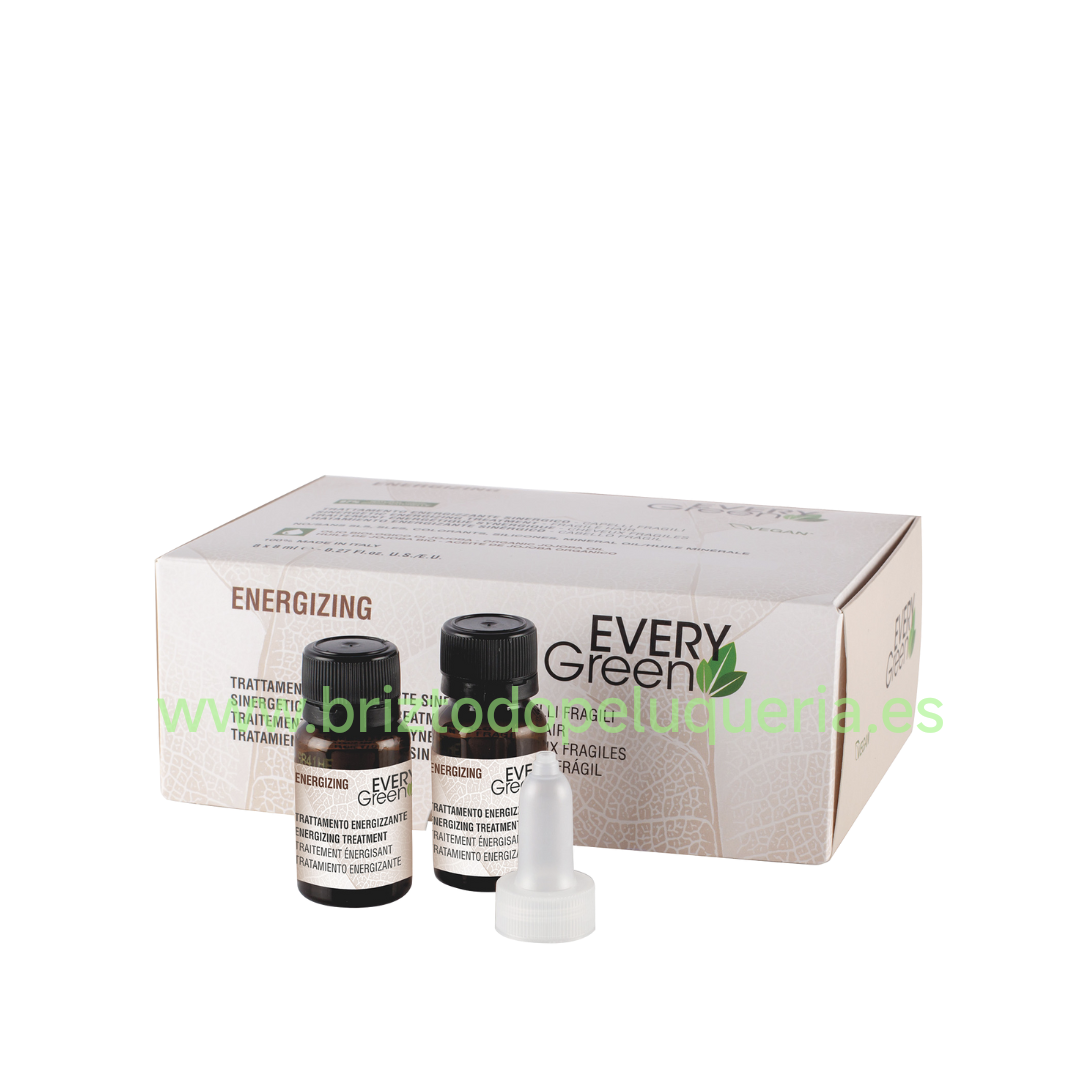 Tratamiento en ampollas Anticaida Energizante Loss control EVERYGREEN