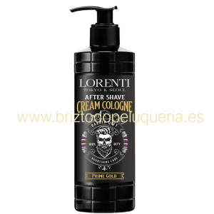 Colonia en crema Aftershave LORENTI Prime Gold