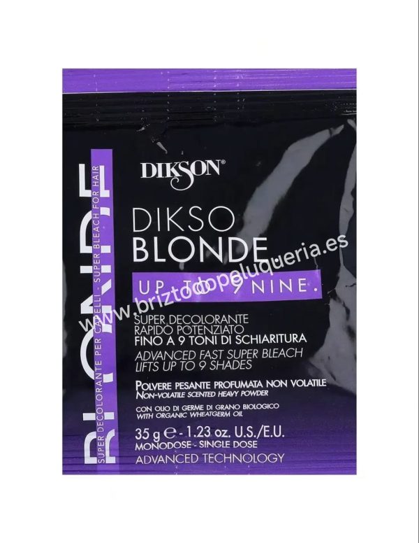 Decoloración profesional en polvo Dikso Blonde up to 9 nine Dikson