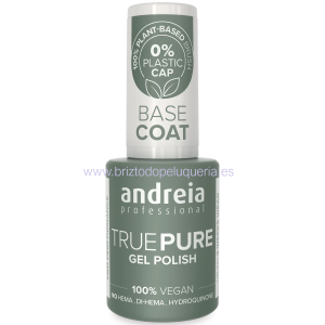 Base Coat True Pure Andreia Professional Sin HEMA, Di-HEMA ni hidroquinona.