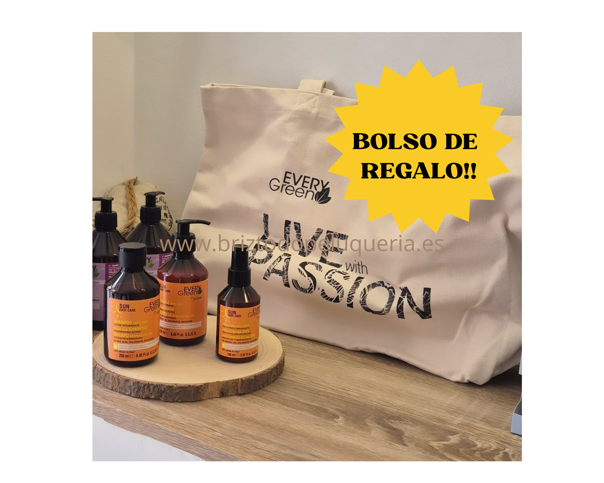 KIT PARA PROTECCION DEL CABELLO