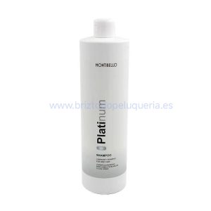 CHAMPÚ PARA CANAS, CABELLOS RUBIOS, GRISES, BLANCOS O MECHAS PROFESIONAL PLATINUM MONTIBELLO